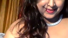 Indian Canadian Hot Cam Girl Pathan Teasing