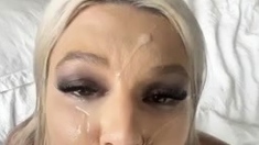 Blowjobs and Handjobs Galore with Hot Busty Blondes