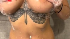 Leann amateur beautiful brunette with big boobs