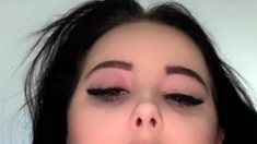 Hot teen lauryn may solo toying