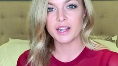 Amateur blond girl with big boobs getting fucked
