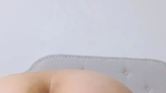 Milky ass solo hoe anally toys