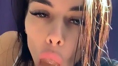 Big cock sucked by blonde MILF POV