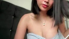 Lovely Ladyboy getting horny Part 1
