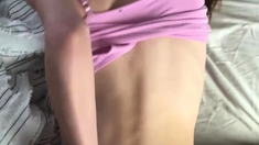 Classy amateur teen fucked deeply doggystyle