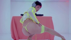 Latina teen shows her favorite new hobby