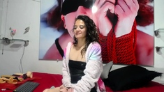 Natural Brunette Solo Toying