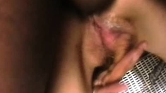 Close up fuck girl in big cock