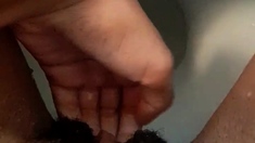 Amateur hottie solo masturbation