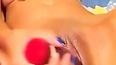 Creamy Webcam Orgasm with Vibrator