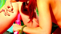 Jodi Amateur Redhead The Vibraking Toy
