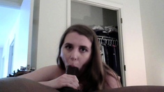 Big cock blowjob and bareback sex by POV porn girlfrien