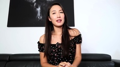 Softcore Solo With Cute Asian Chick Akane Ozora