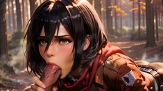 Mikasa Ackerman's Secret Forest Encounter With Titan Eren