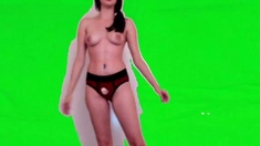 Amateur Striptease And Solo Masturbation