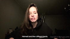 Hermione Potter First Tour To Swedish Lapland Kiruna
