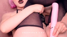 Hot Babe Sophie Paris Having Horny Solo Toy Masturbation