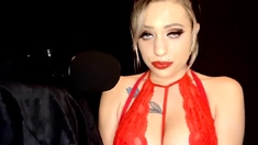 Cute Blonde With Big Boobs Solo