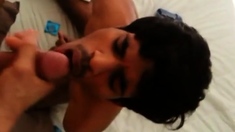 Indian Twink Sucks Dick Like A Pro