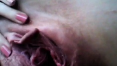 Playing with a Bottle - Amateur Sex Toy Fun