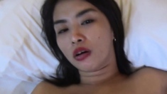 POV sex with a petite and naughty Filipina teen.