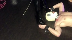 Foot teasing femdom bdsm bitch