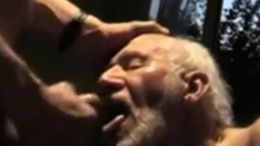 old grandpapa sucking